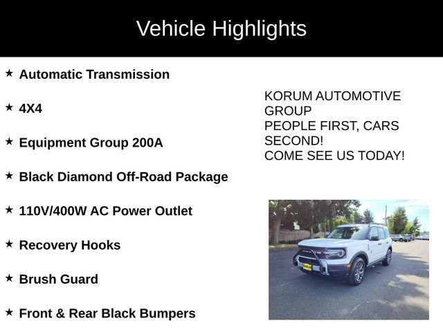 New 2025 Ford Bronco Sport Big Bend image 4