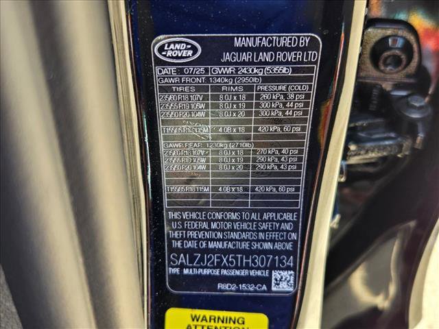 Certified 2026 Land Rover Range Rover Evoque S AWD/4WD image 26