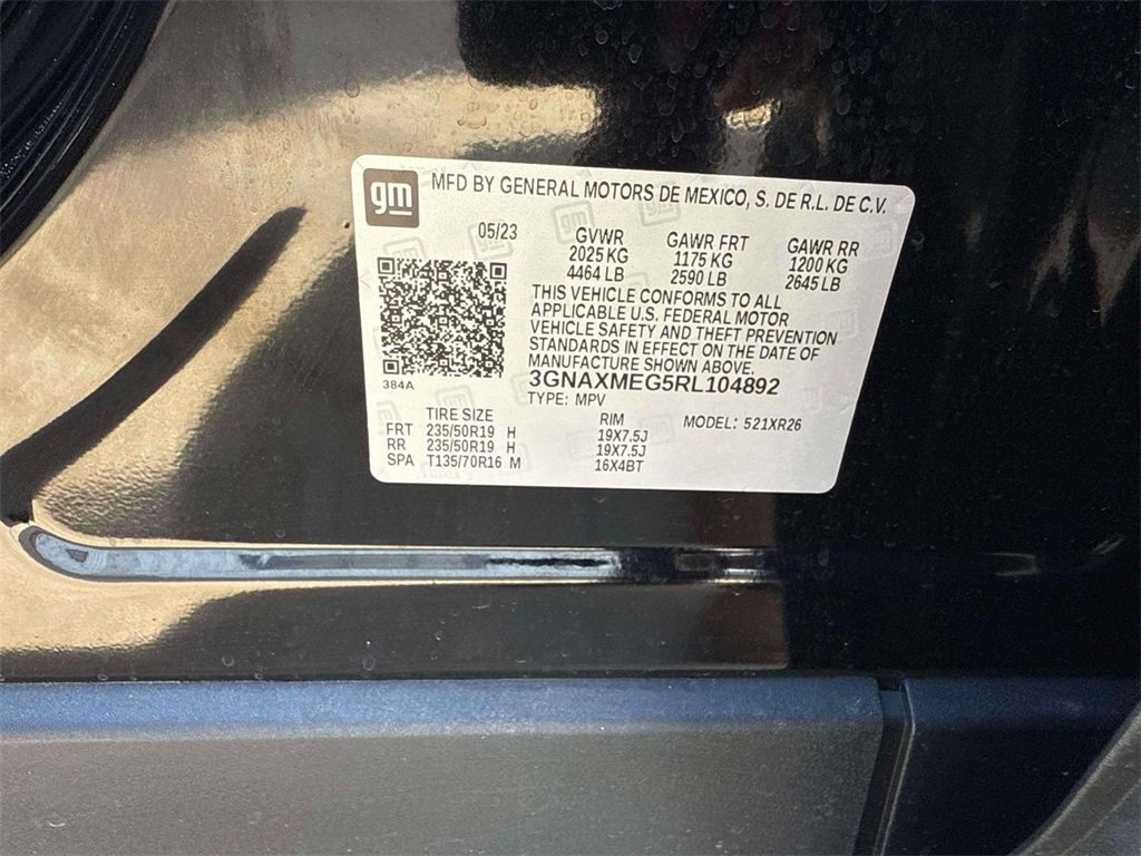 Used 2024 Chevrolet Equinox RS w/ RS Leather Package image 26