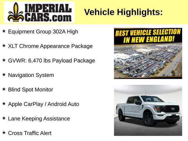 Used 2022 Ford F150 XLT w/ Equipment Group 302A High image 6
