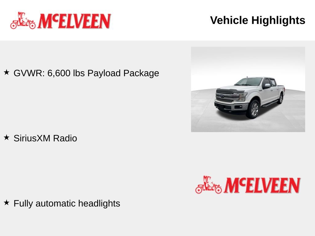 Used 2019 Ford F150 Lariat w/ Equipment Group 502A Luxury image 6