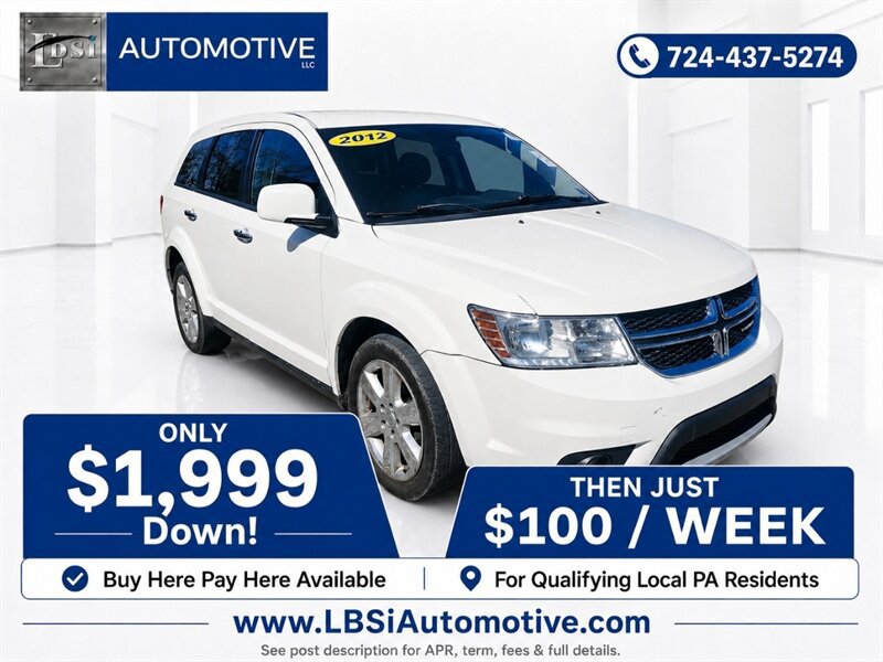 Used 2012 Dodge Journey Crew w/ Flexible Seating Group