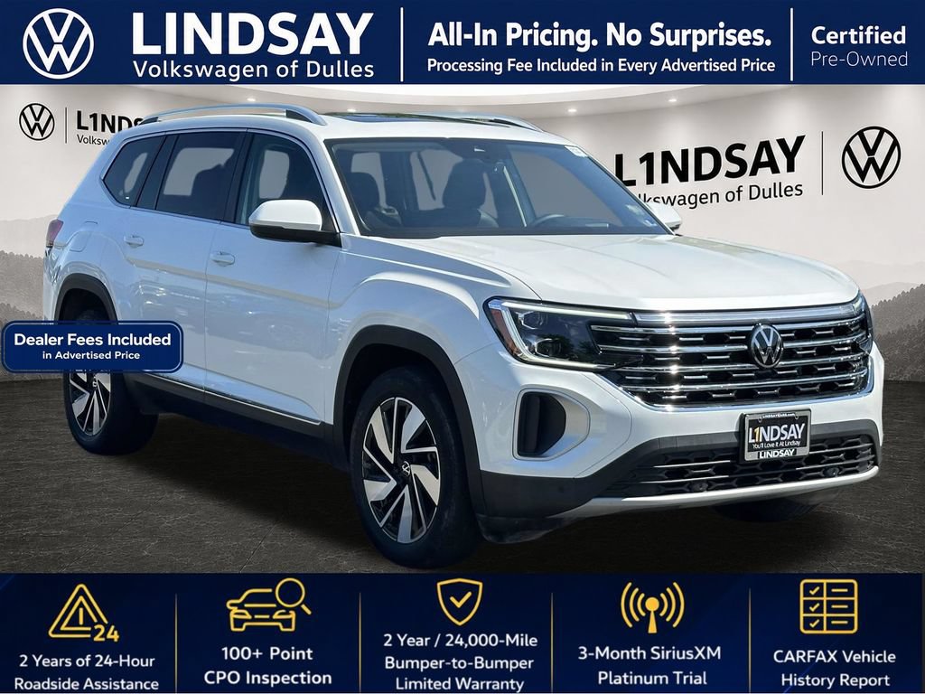 Certified 2024 Volkswagen Atlas SEL