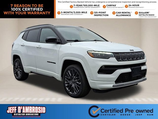 Certified 2022 Jeep Compass High Altitude AWD/4WD image 1