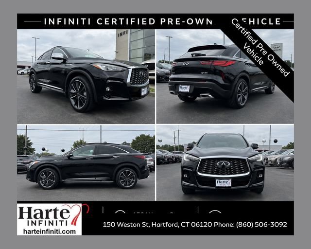 Certified 2025 INFINITI QX55 Luxe w/ Accent Package