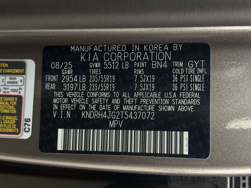 New 2026 Kia Sorento EX w/ EX Premium Package image 34