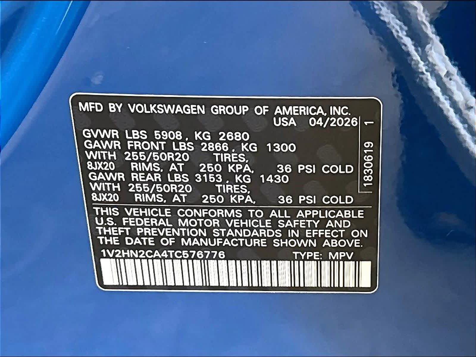 New 2026 Volkswagen Atlas SE AWD/4WD image 7