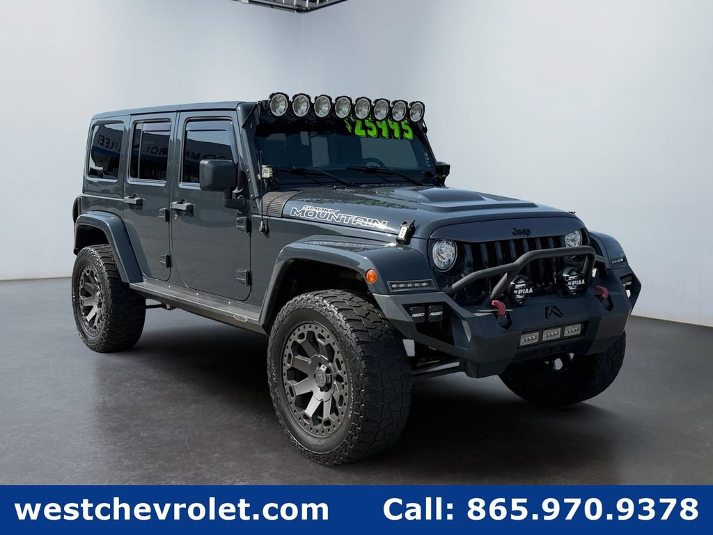 Used 2017 Jeep Wrangler Unlimited Sahara