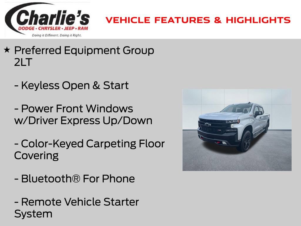 Used 2022 Chevrolet Silverado 1500 LT Trail Boss w/ Safety Package image 13