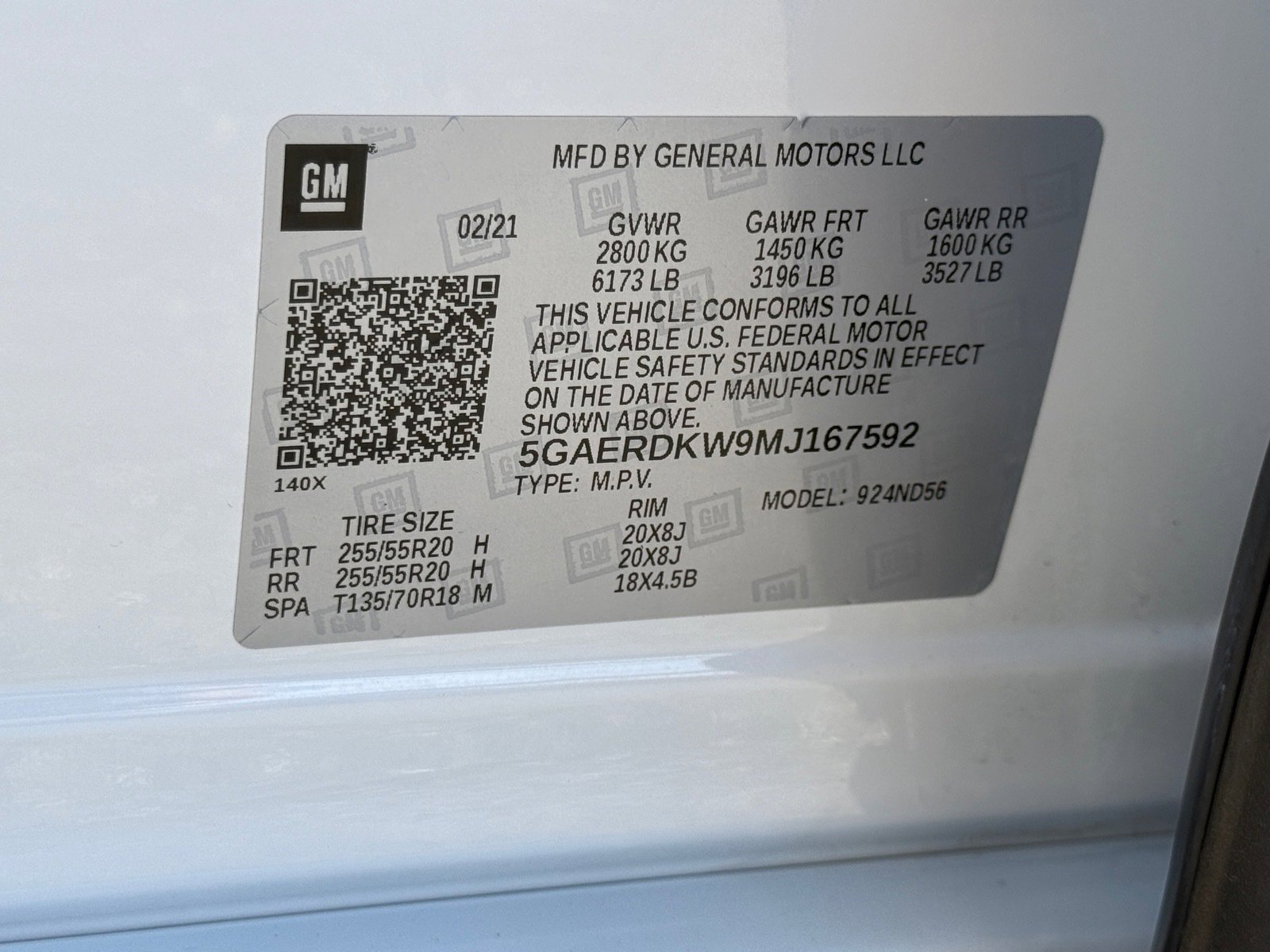 Used 2021 Buick Enclave Avenir w/ Avenir Technology Package FWD image 35