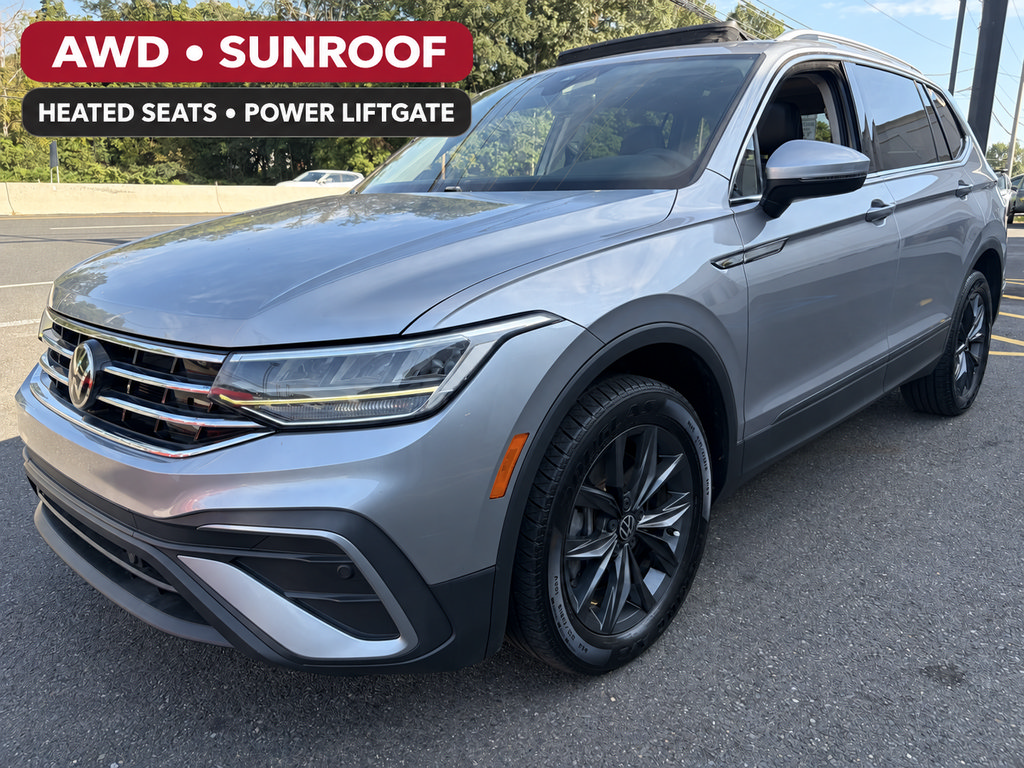 Used 2022 Volkswagen Tiguan SE w/ Panoramic Sunroof Package