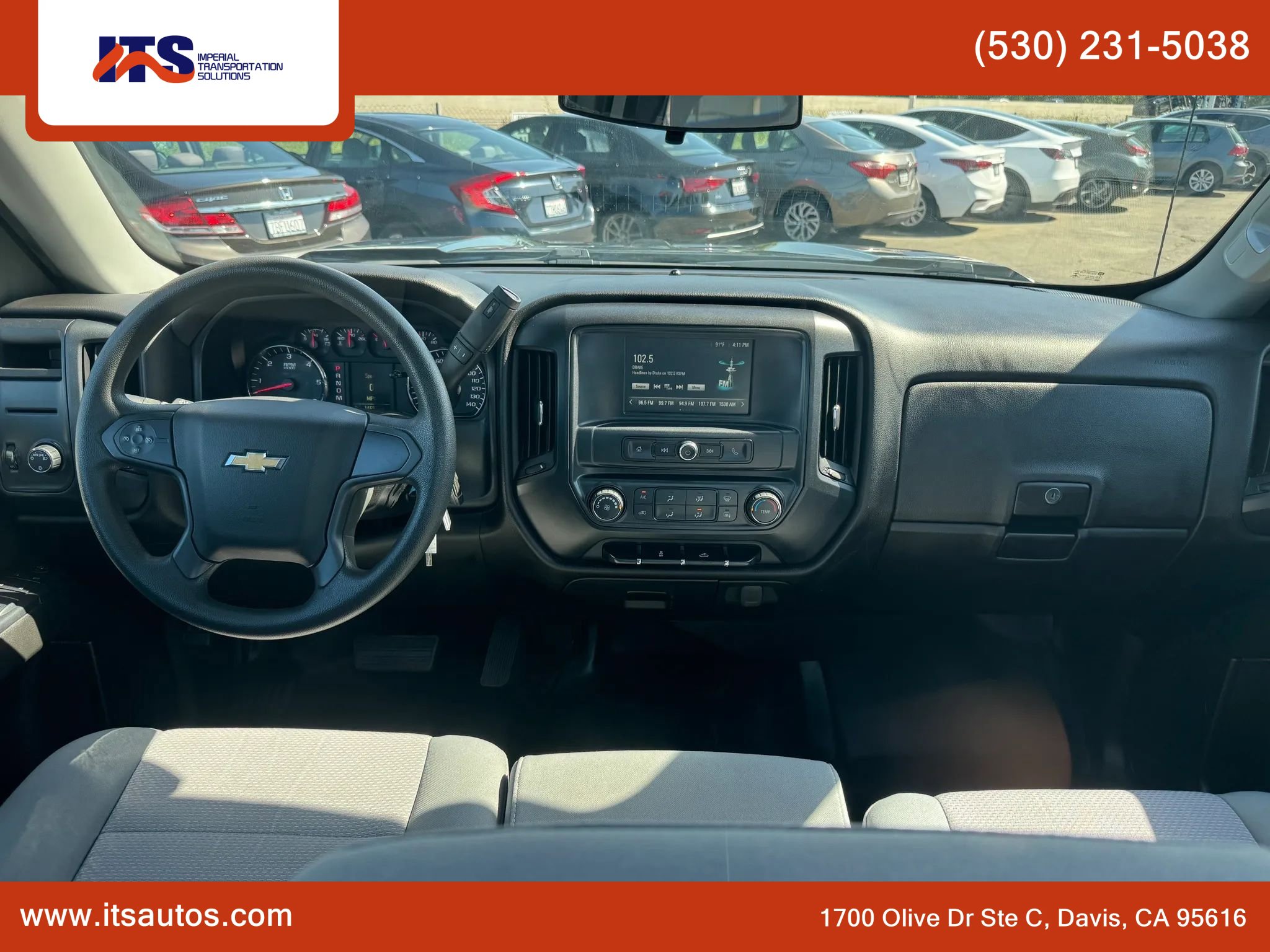 Used 2016 Chevrolet Silverado 1500 W/T w/ WT Fleet Convenience Package RWD image 16