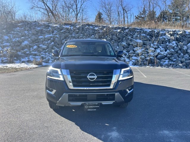 Certified 2022 Nissan Armada SL w/ Captain's Chairs Package image 2