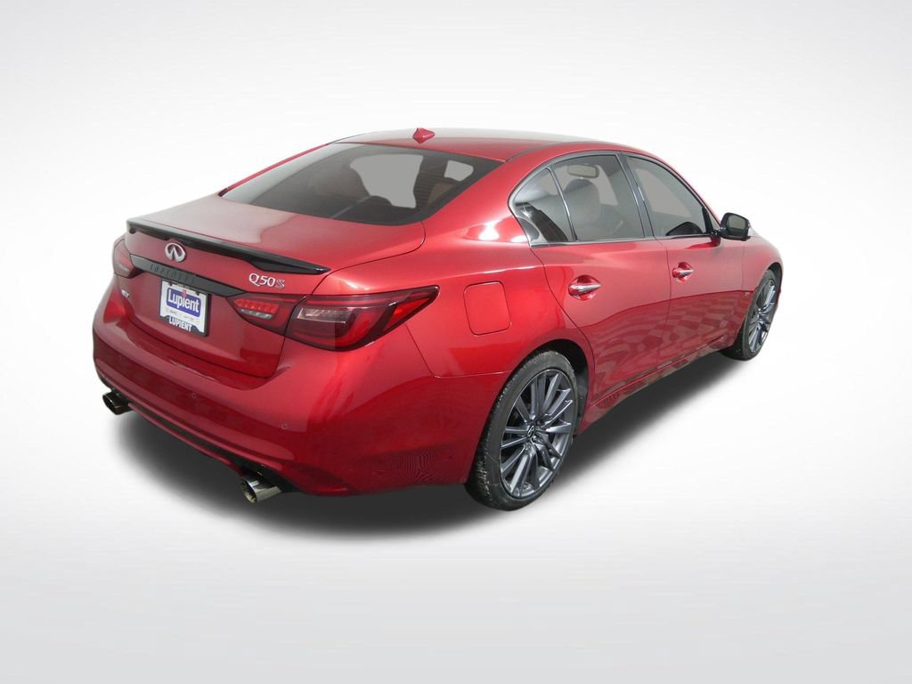 Used 2024 INFINITI Q50 Red Sport 400 AWD/4WD image 3