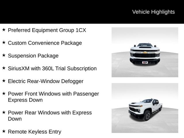 Used 2025 Chevrolet Silverado 2500 Custom w/ Custom Convenience Package image 13