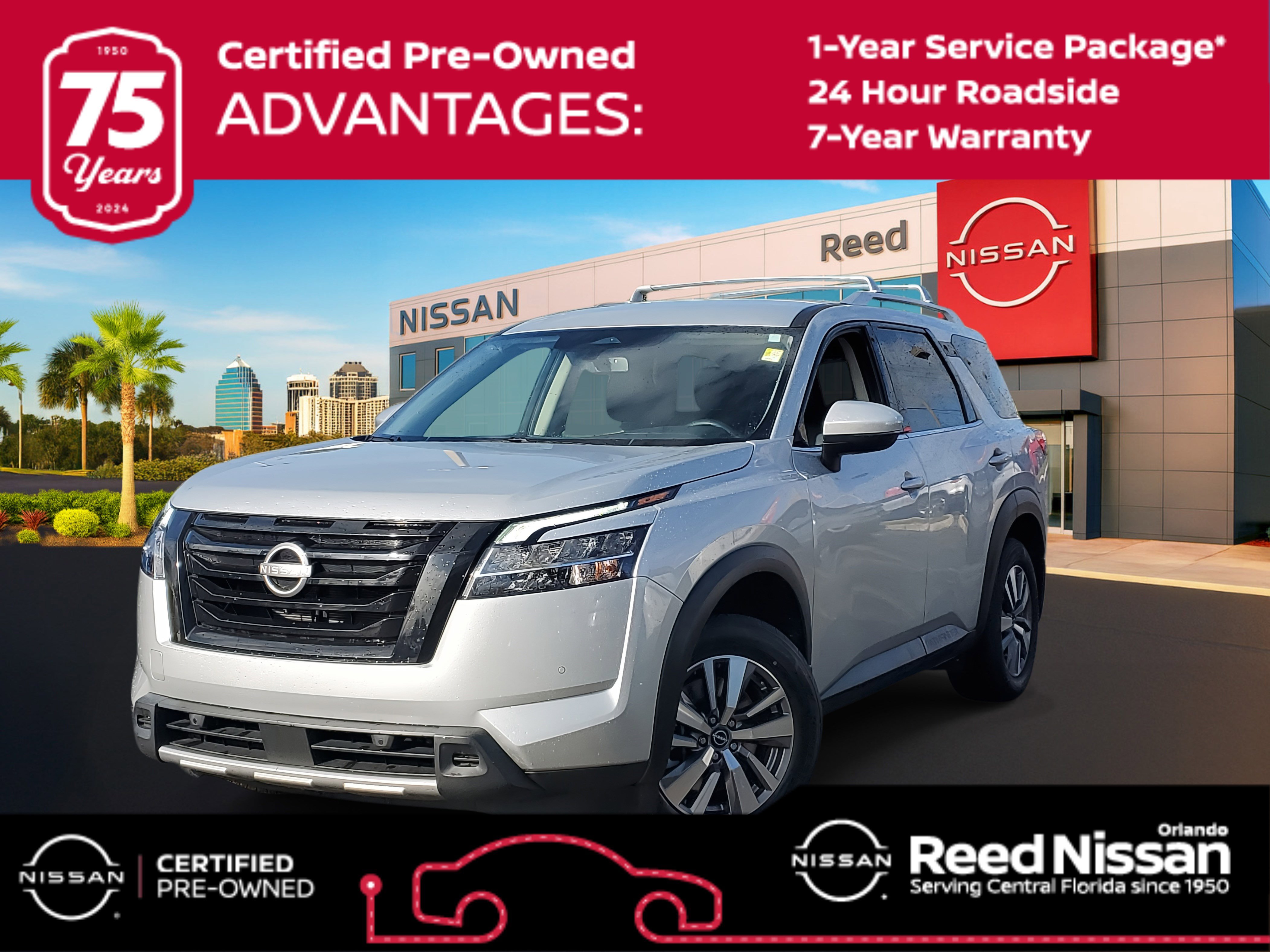 Certified 2023 Nissan Pathfinder SL w/ Black Appearance Package