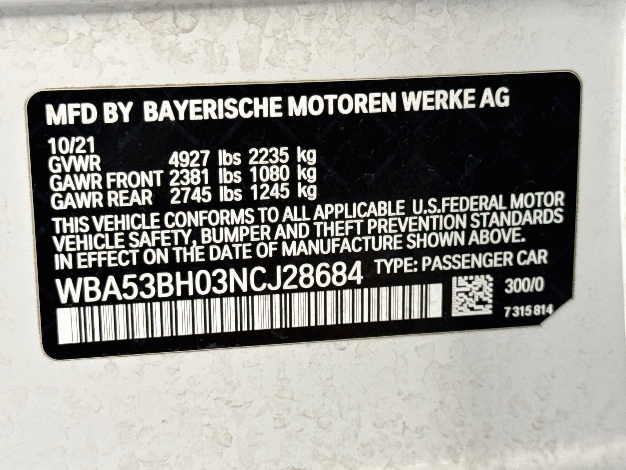 Used 2022 BMW 530i w/ Convenience Package RWD image 12