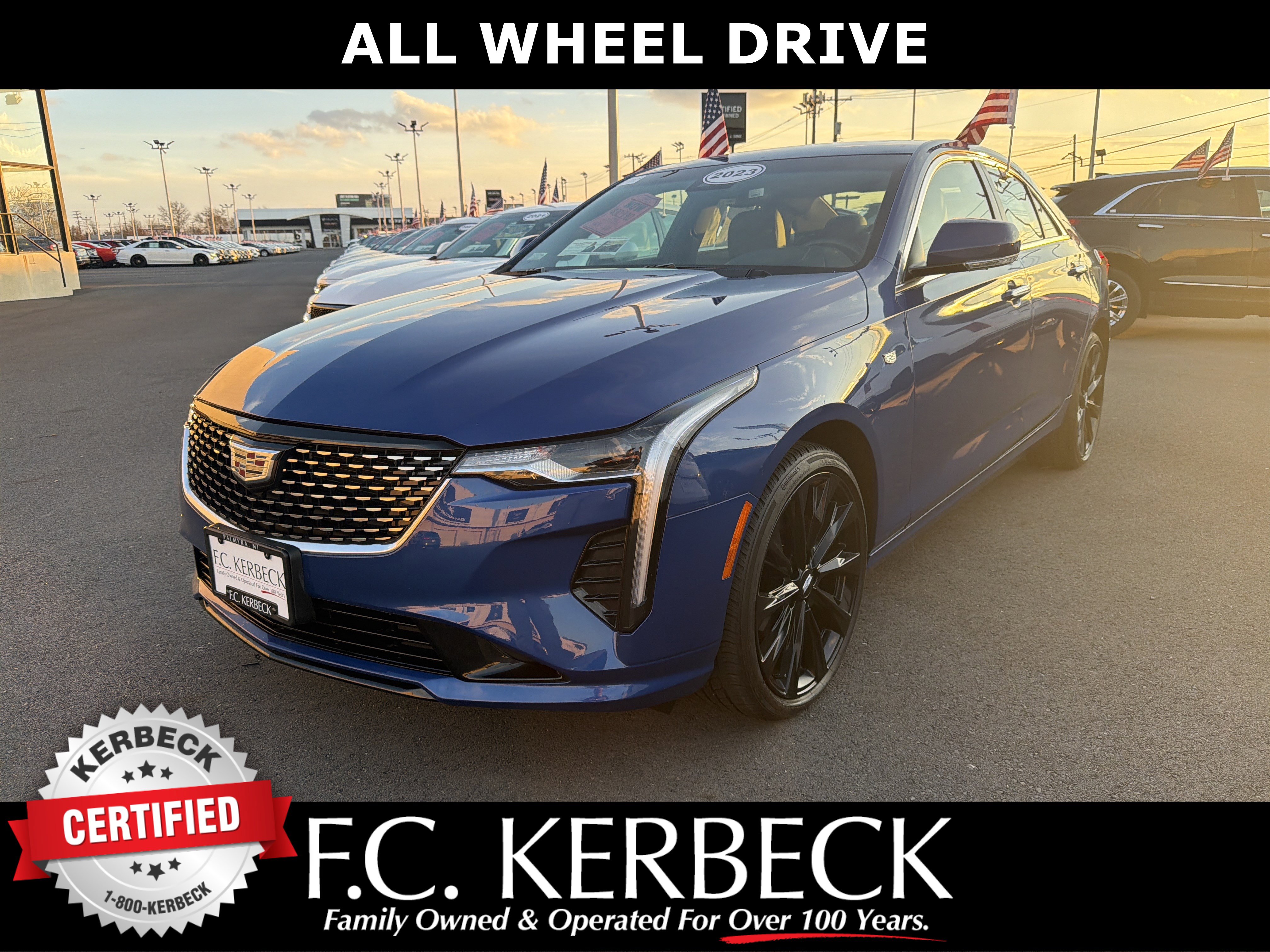 Used 2023 Cadillac CT4 Luxury w/ Sun And Sound Package