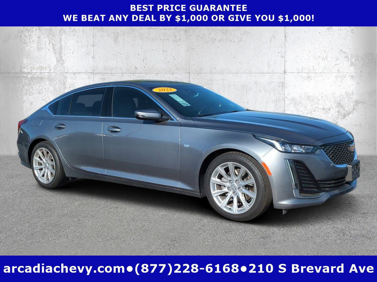 Certified 2021 Cadillac CT5 Luxury w/ Sun And Sound Package image 1