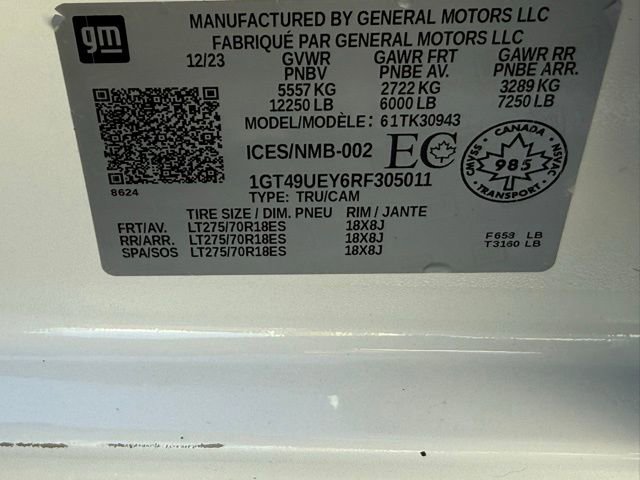 Used 2024 GMC Sierra 3500 SLT w/ SLT Premium Package image 49