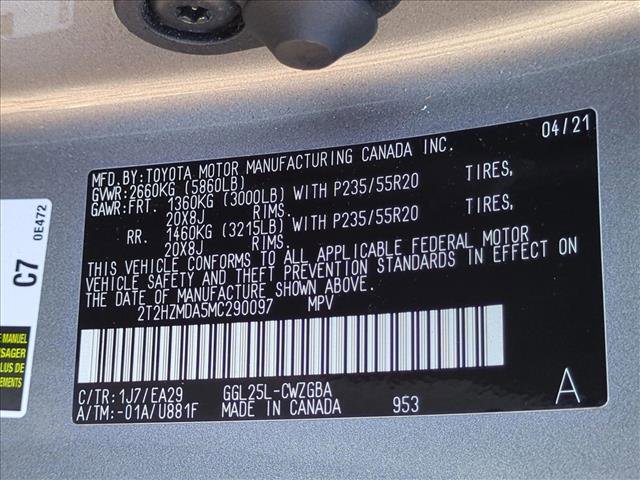 Used 2021 Lexus RX 350 AWD w/ Premium Package image 14