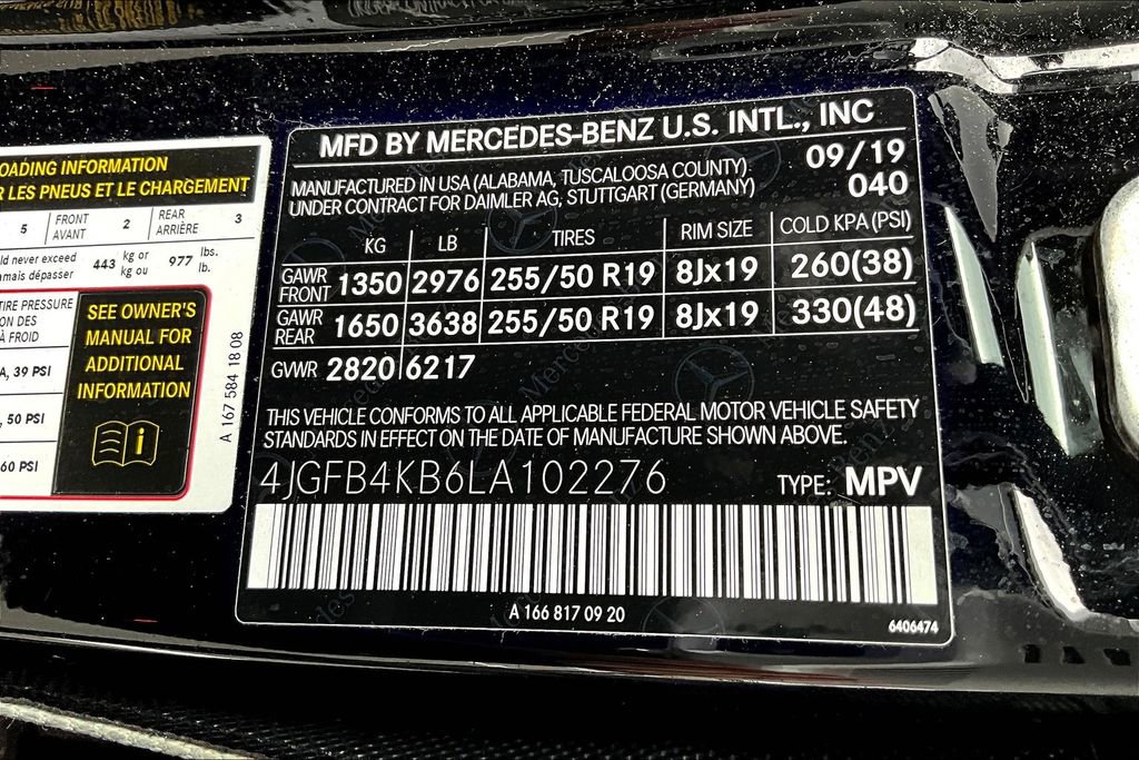 Certified 2020 Mercedes-Benz GLE 350 4MATIC image 25