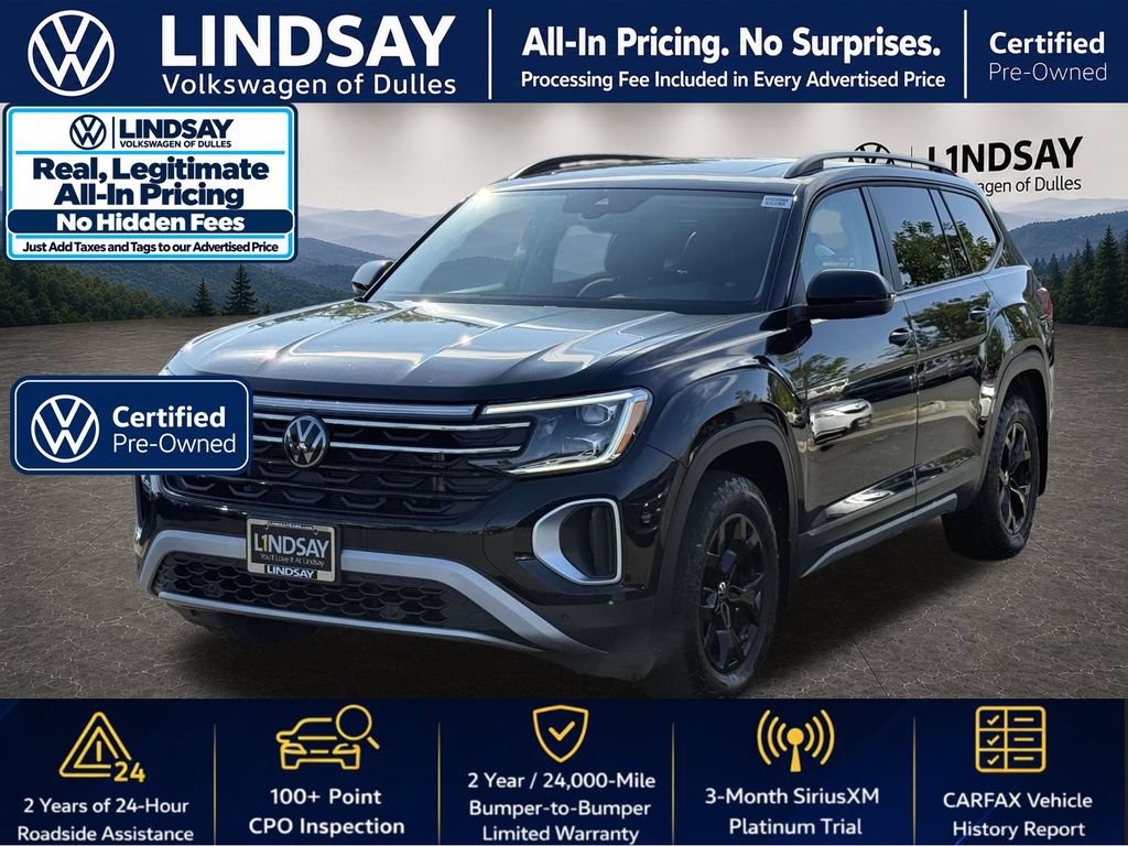 Used 2024 Volkswagen Atlas Peak Edition SE AWD/4WD image 4