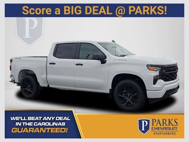 New 2026 Chevrolet Silverado 1500 Custom w/ LPO, Dark Essentials Package