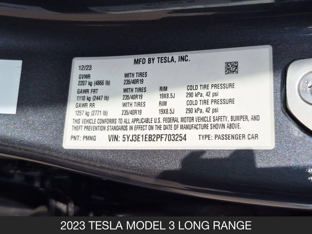 Used 2023 Tesla Model 3 Long Range AWD/4WD image 27