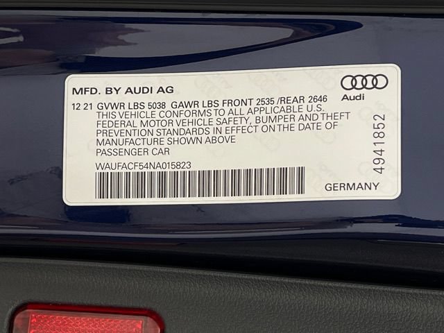Used 2022 Audi A5 2.0T Premium Plus w/ Premium Plus AWD/4WD image 26