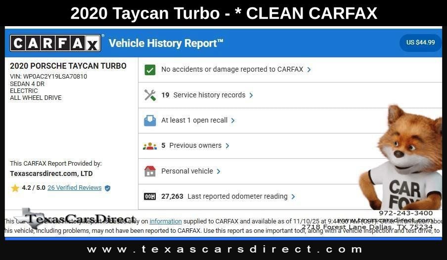 Used 2020 Porsche Taycan Turbo image 9