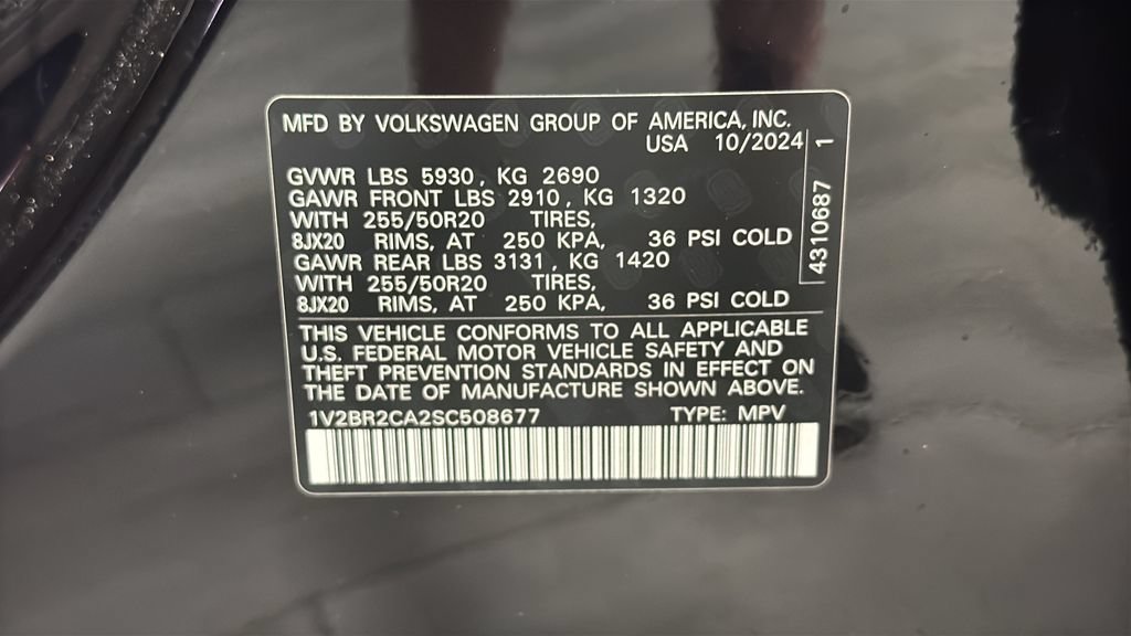 Used 2025 Volkswagen Atlas SEL AWD/4WD image 29