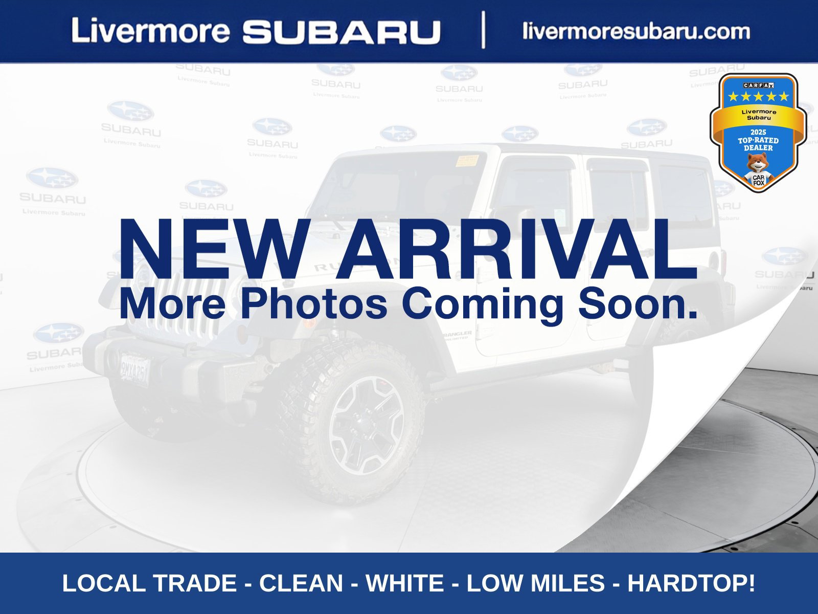 Used 2012 Jeep Wrangler Unlimited Rubicon w/ Connectivity Group AWD/4WD image 1