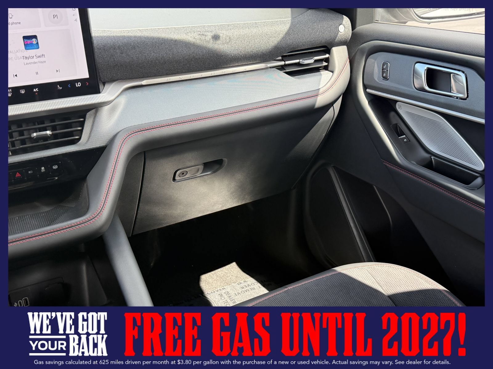 New 2026 Ford Explorer ST w/ Sun And Sound Package RWD image 15