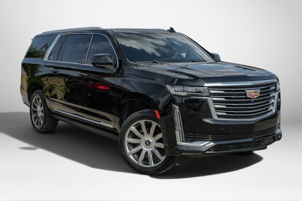Used 2021 Cadillac Escalade ESV Premium Luxury Platinum AWD/4WD image 4