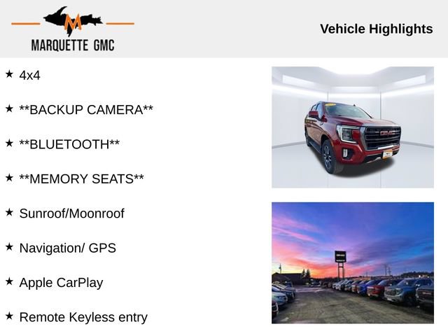 Used 2024 GMC Yukon AT4 w/ Technology Package AWD/4WD image 3