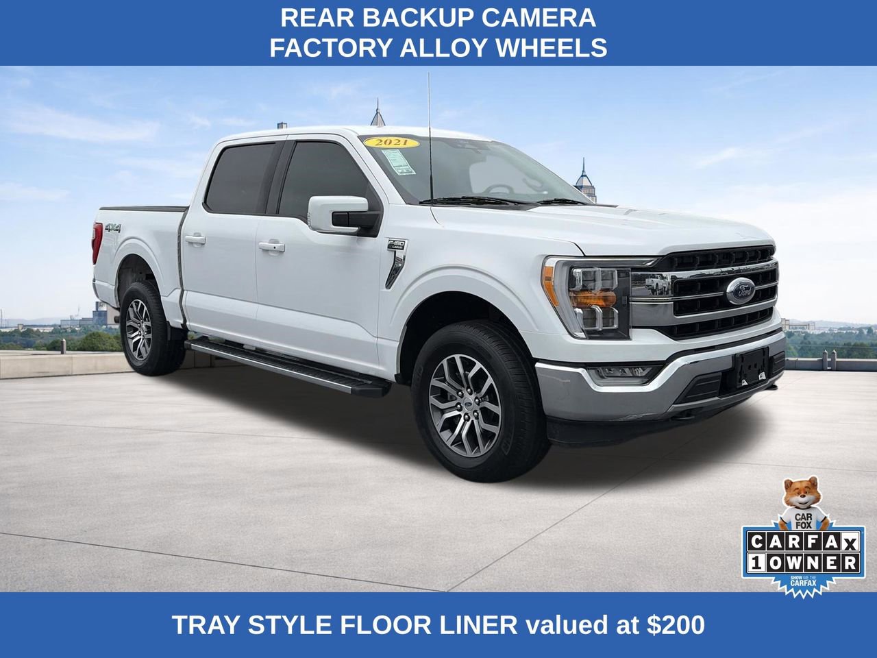 Used 2021 Ford F150 Lariat w/ Equipment Group 501A Mid AWD/4WD image 7