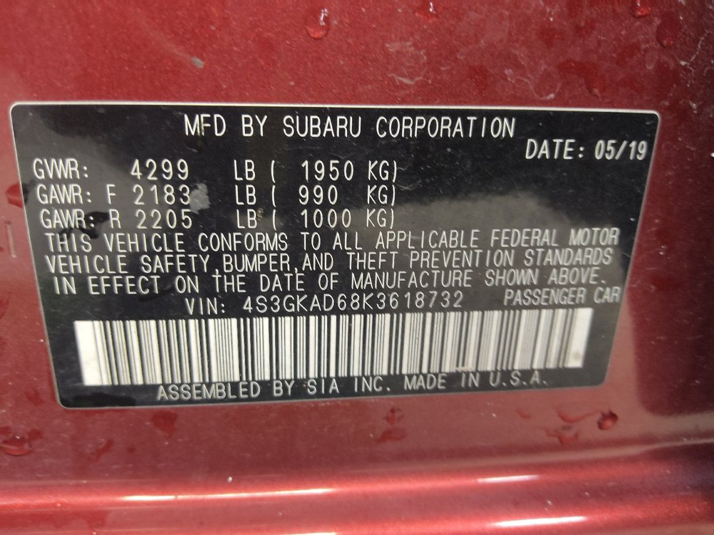 Used 2019 Subaru Impreza 2.0i Premium AWD/4WD image 33
