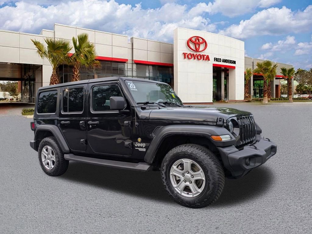 Used 2020 Jeep Wrangler Unlimited Sport S AWD/4WD image 1