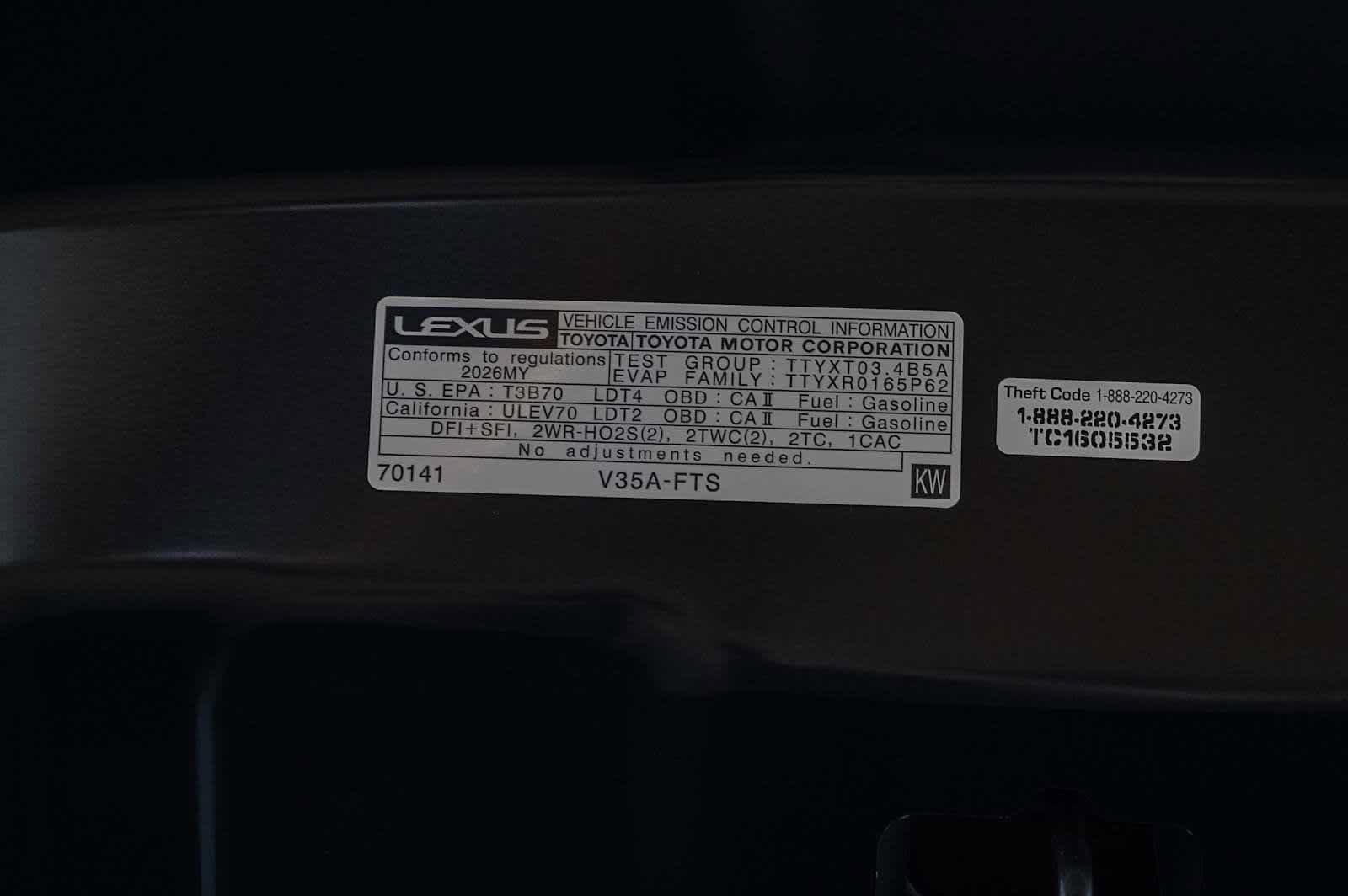 New 2026 Lexus LX 600 4WD w/ Luxury Package image 30