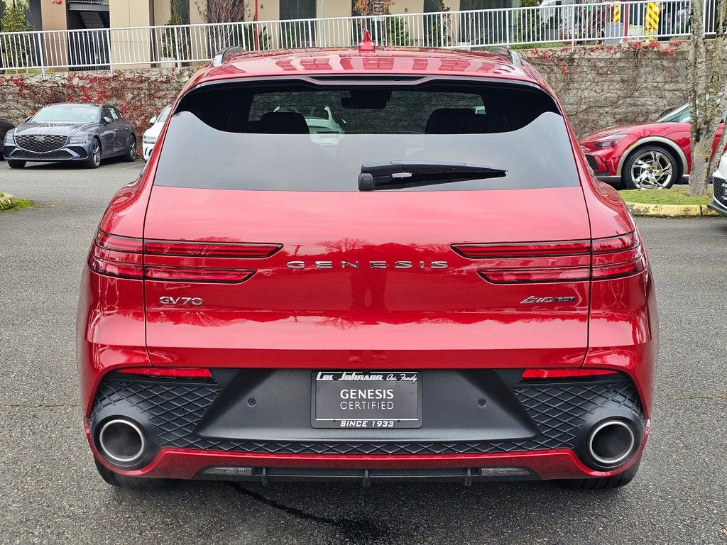 Certified 2025 Genesis GV70 3.5T Sport w/ Sport Advanced Package image 6