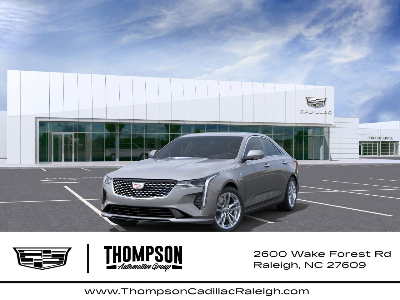 New 2026 Cadillac CT4 Luxury w/ Sun And Sound Package RWD image 8