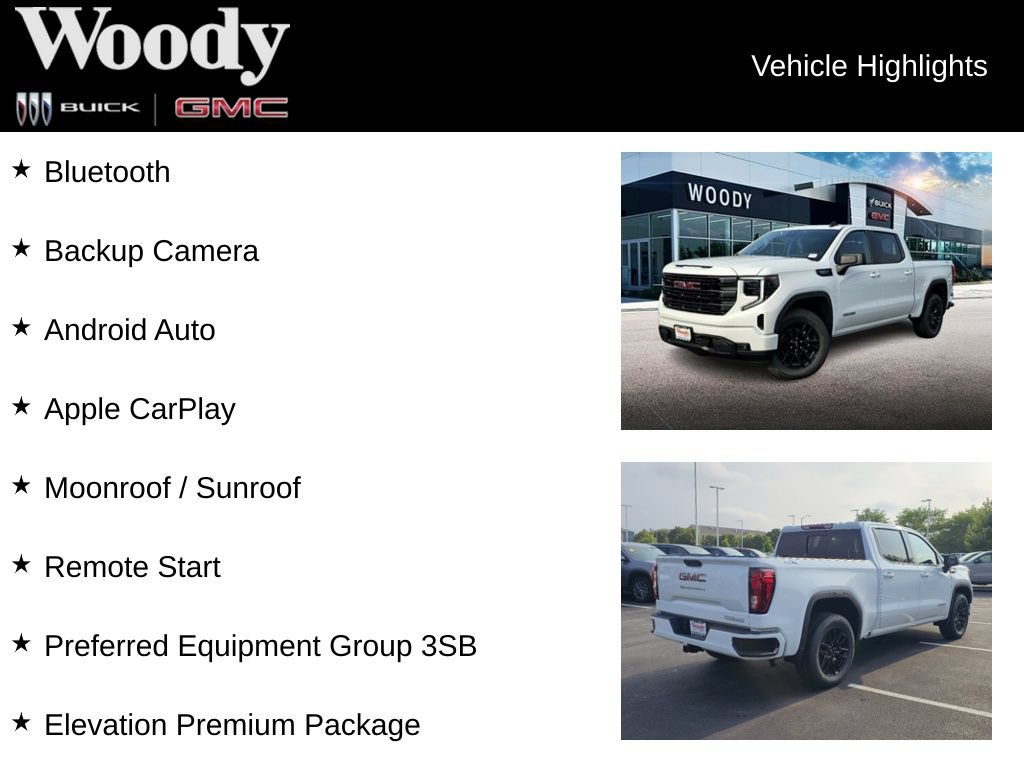 New 2026 GMC Sierra 1500 Elevation w/ Preferred Package AWD/4WD image 3