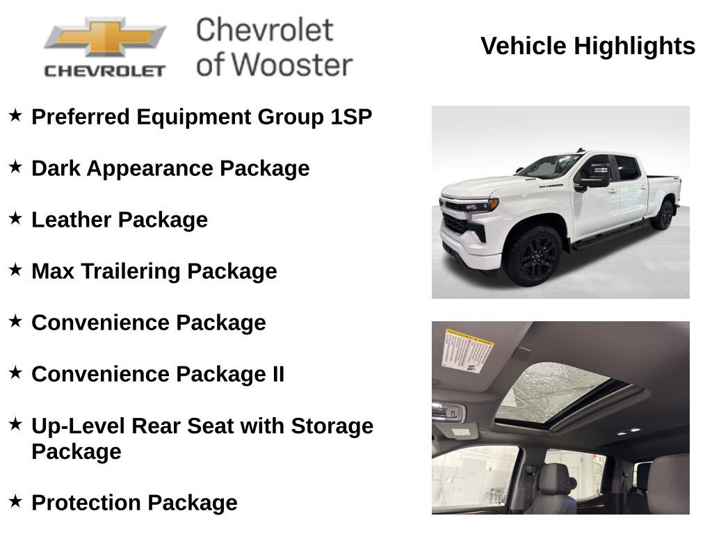 New 2026 Chevrolet Silverado 1500 RST w/ Dark Appearance Package AWD/4WD image 2