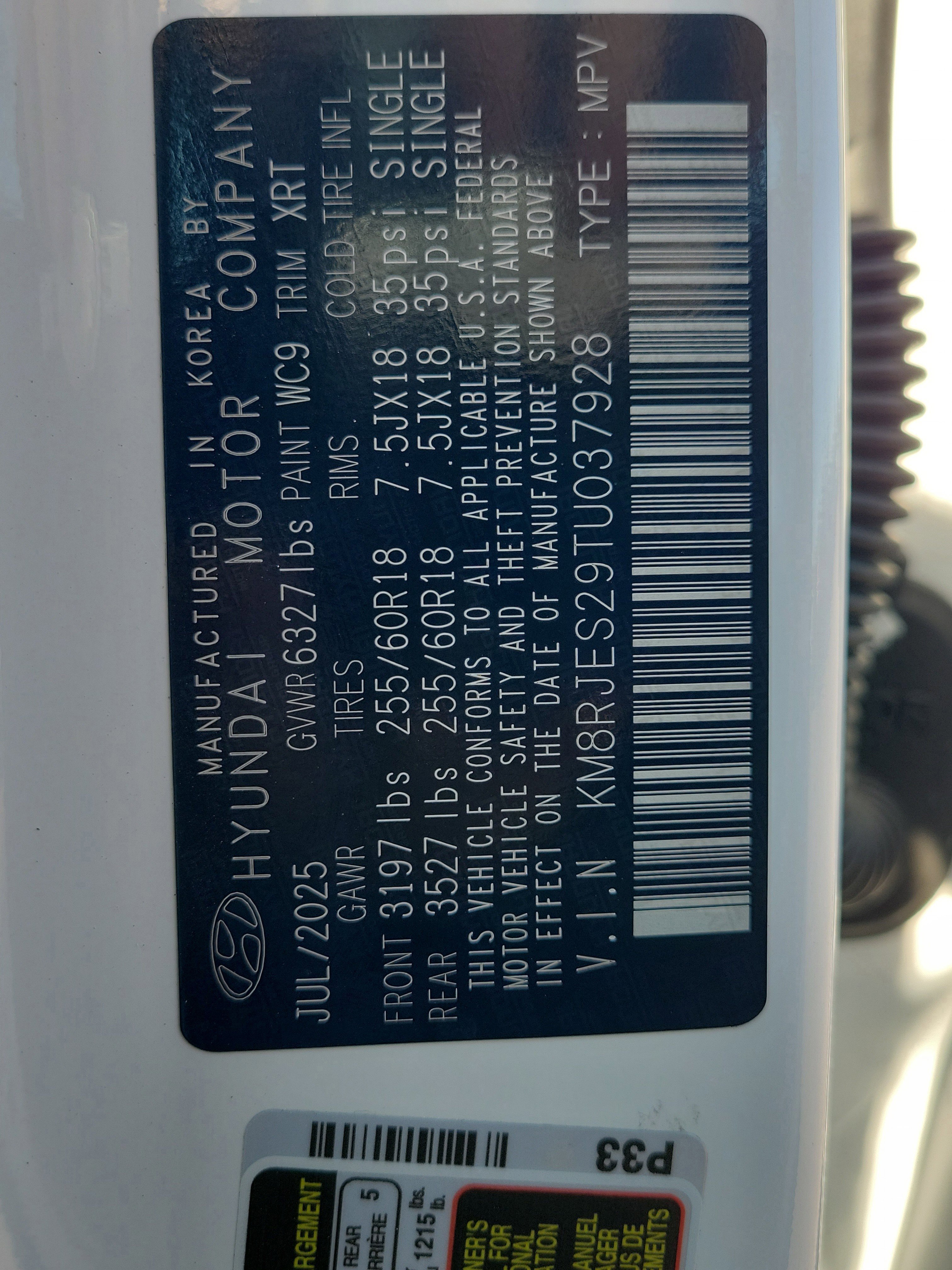 New 2026 Hyundai Palisade XRT Pro image 10