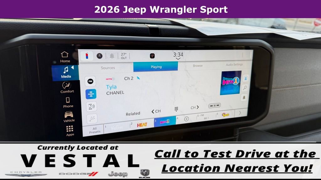 New 2026 Jeep Wrangler Sport image 28