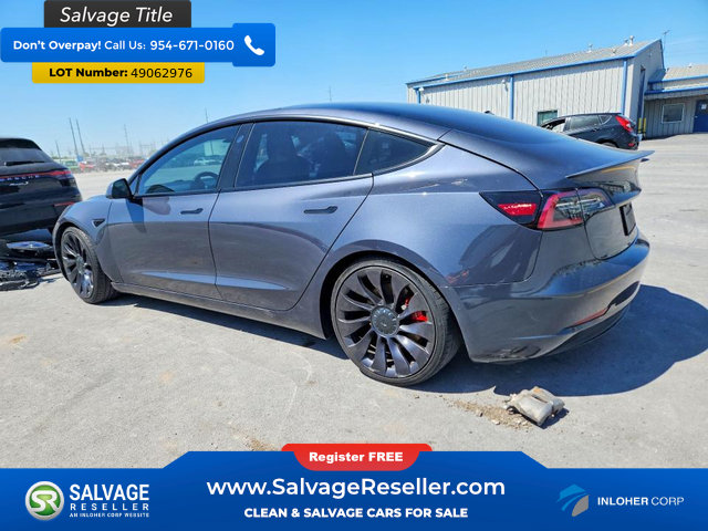 Used 2021 Tesla Model 3 Performance AWD/4WD image 3