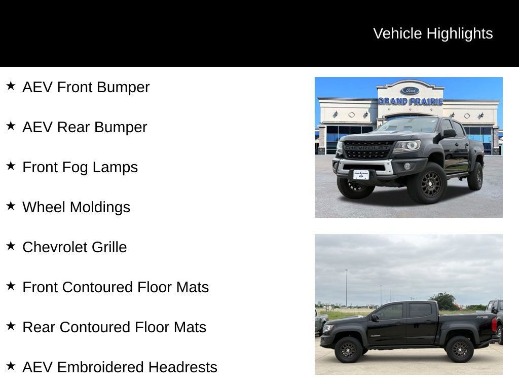 Used 2019 Chevrolet Colorado ZR2 w/ Colorado ZR2 Bison Edition AWD/4WD image 5