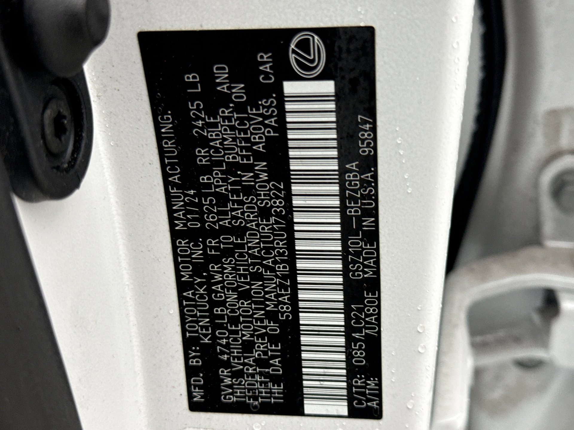 Used 2024 Lexus ES 350 w/ Luxury Package image 24