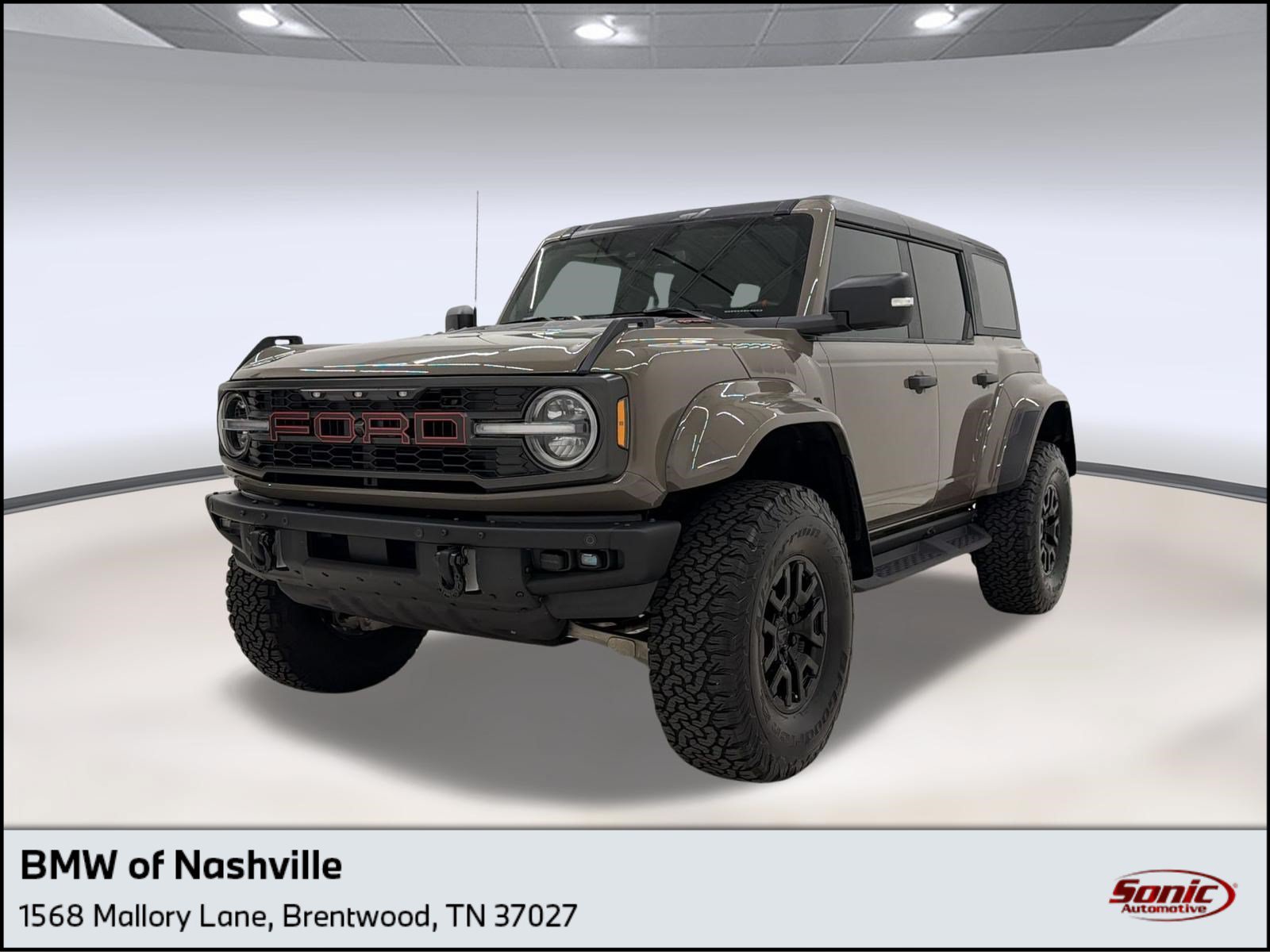 Used 2025 Ford Bronco Raptor w/ Interior Carbon Fiber Pack AWD/4WD image 1